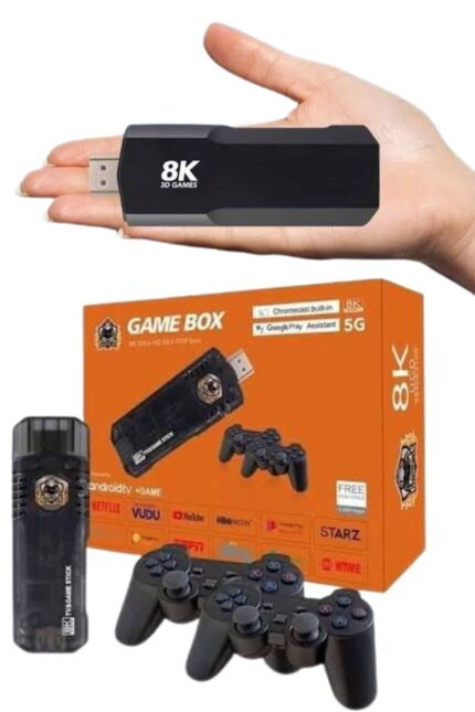 Game Box Android Tv 36500 Oyunlu Atari 5g 8k HDR Ultra HD 64 GB