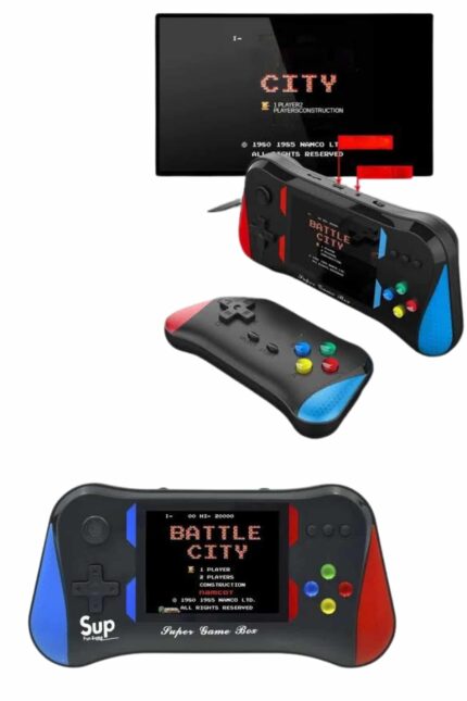 500 Oyunlu Retro Sup Konsolu Taşınabilir Mini Gamepad 3,5 İnç Ekran